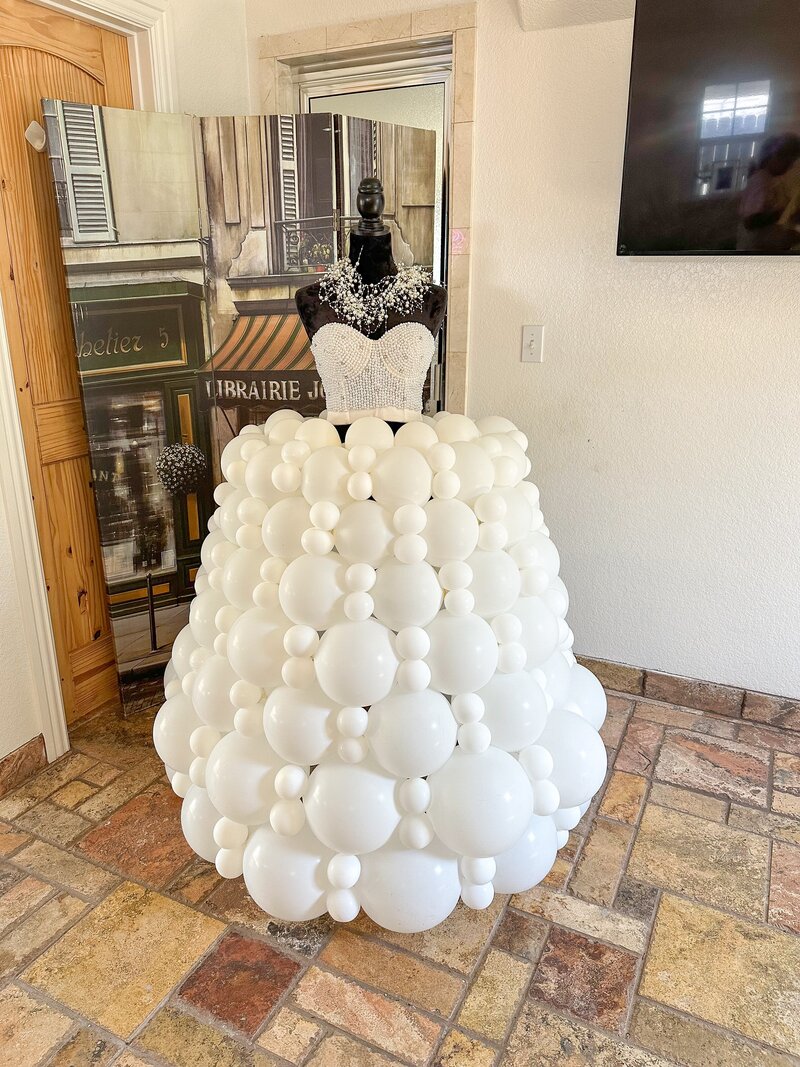 balloon dress by Larae Soiree