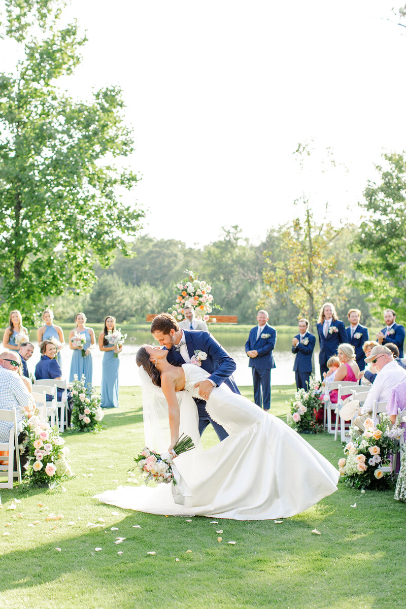 Garden party wedding at Auburn Oak Farms