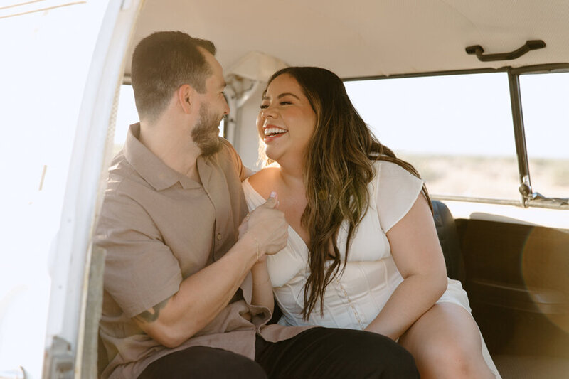 An engagement session in Palm Springs, California.