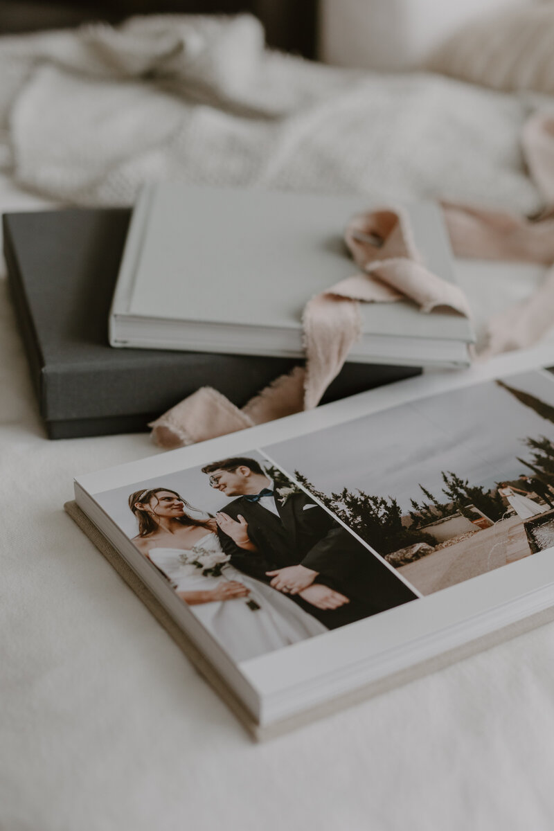 greenville sc custom wedding album