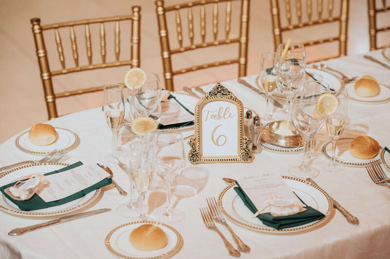 SGH Creative - Baroque Table Numbers