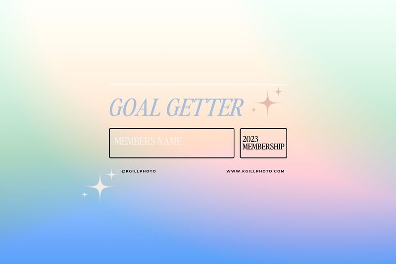 Join the Goal Getter Group and get access to exclusive events and resources that will help you achieve your goals and succeed as an entrepreneur