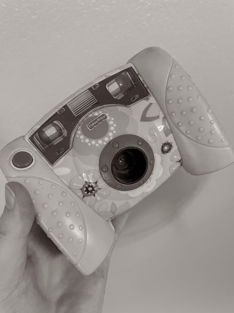Northern California couple,wedding, portrait photographer shows her first camera
