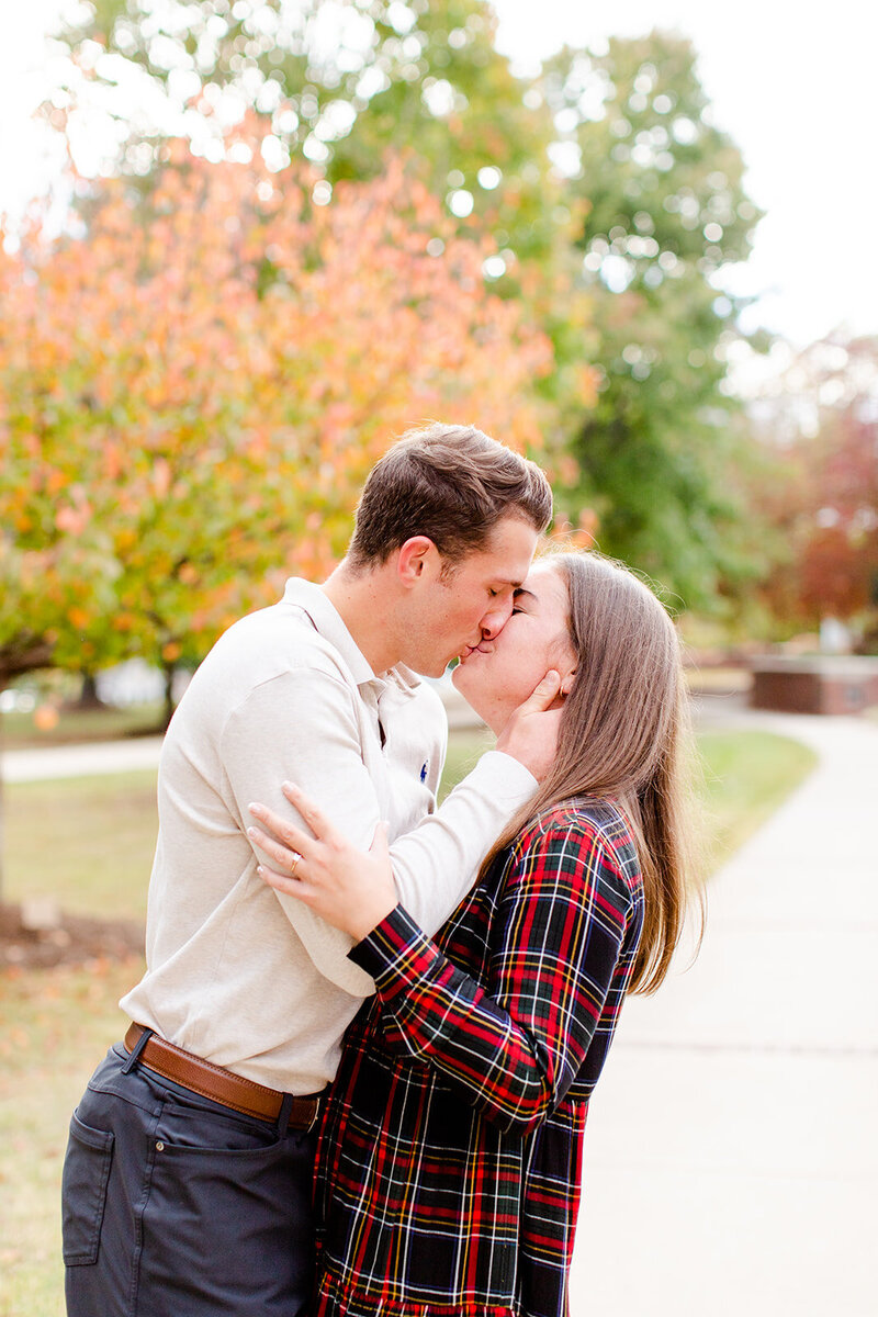 Lenoir-Rhyne University Fall Engagement_NC Wedding 7 Family Photographer_Katelyn Shelley Photography-1 (33)