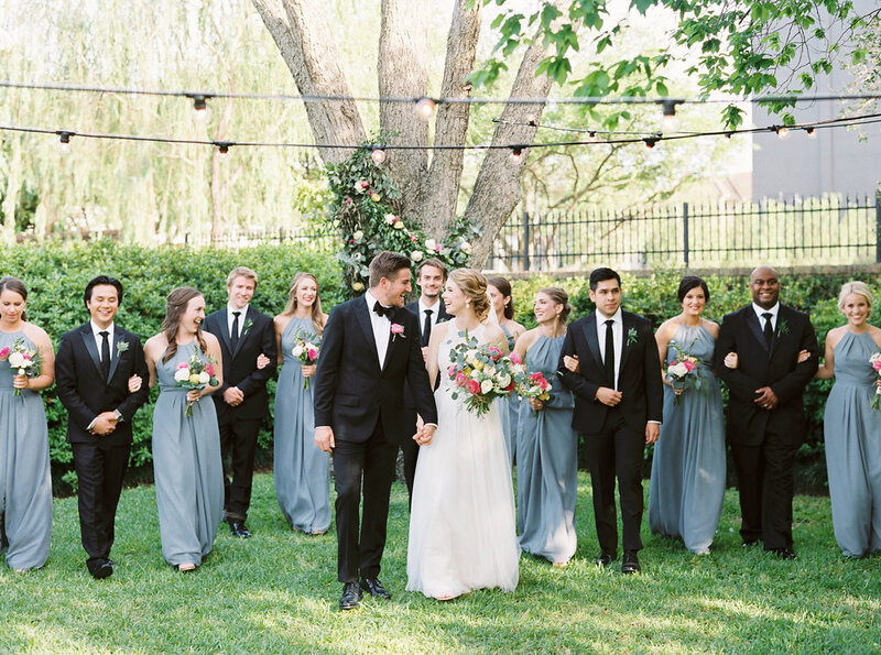 Minneapolis wedding party photography