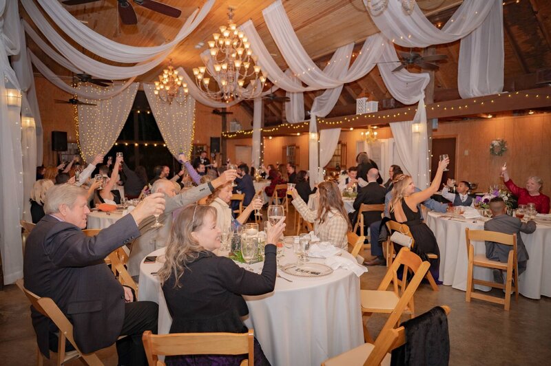 Elegant reception hall with outdoor wedding venue Atlanta GA