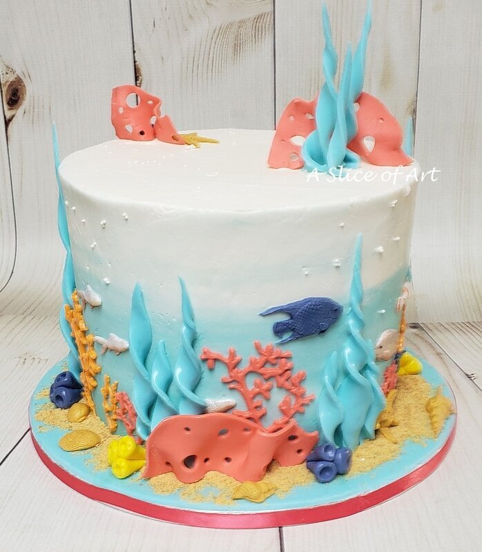 under the sea cake