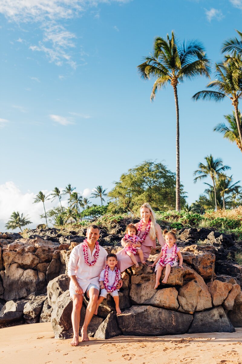 Family Wailea Beach - Moorea Thill Photography Maui-10