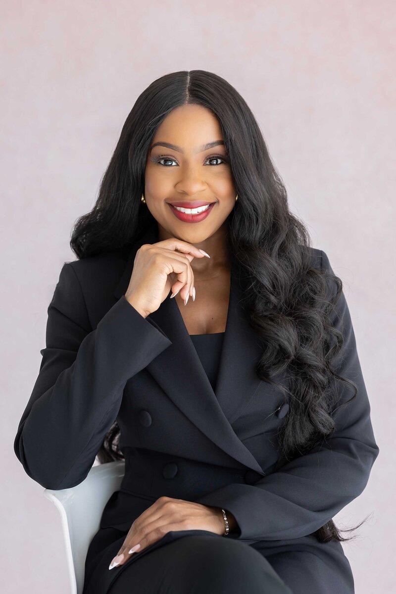 Personal branding photographer in Dallas showcasing creative portraits in a professional branding gallery.
