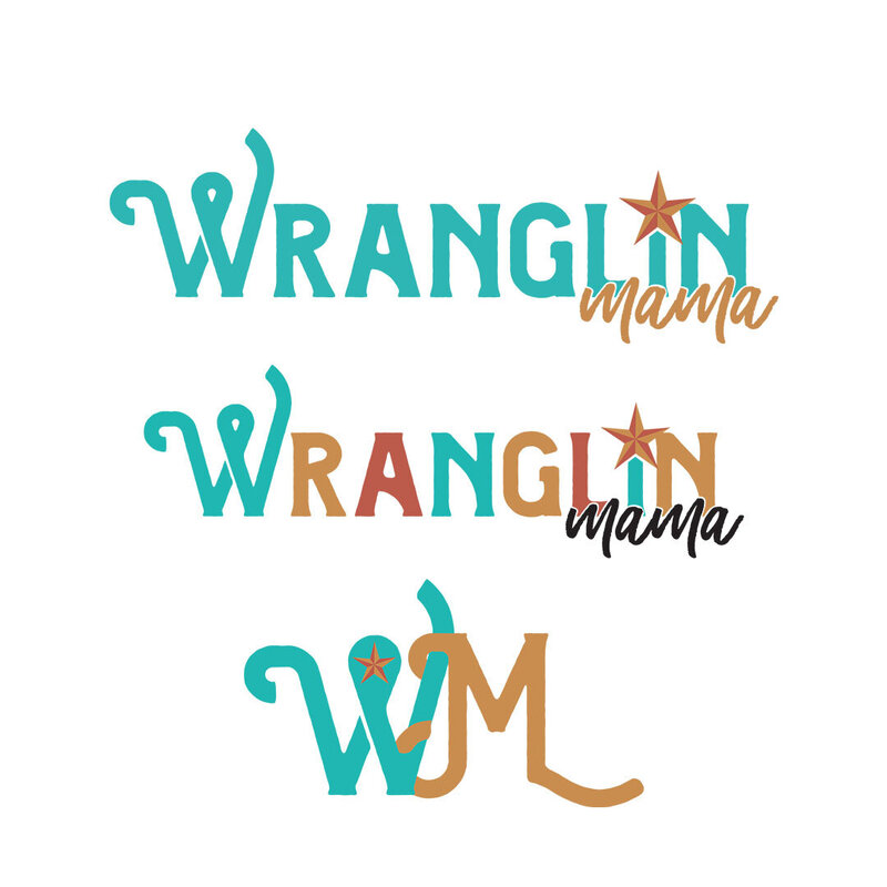 Wranglin Logos