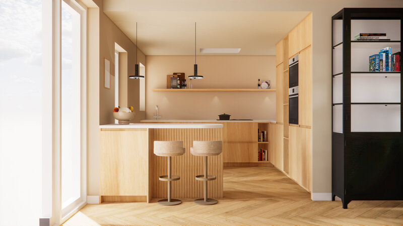 Enscape ontwerp Indigo