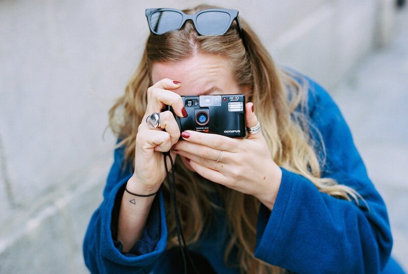 taking a photo