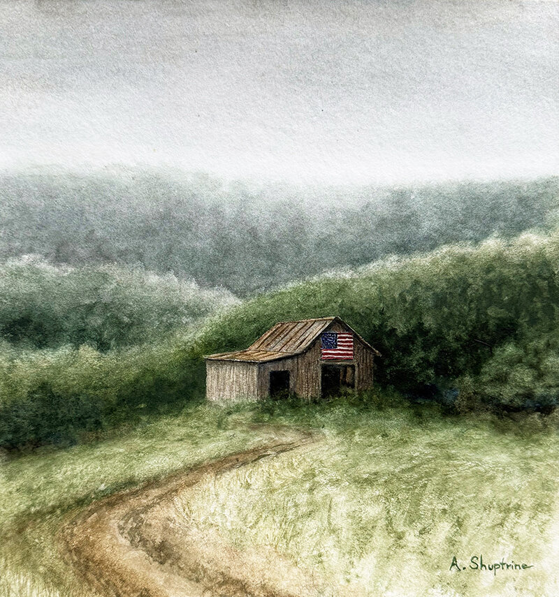 Mr. Bell’s Barn © Alan Shuptrine, Artist