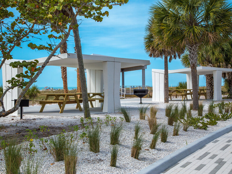 Sweet Sparkman Architecture Siesta Key Beach Pavilions Landscape 3