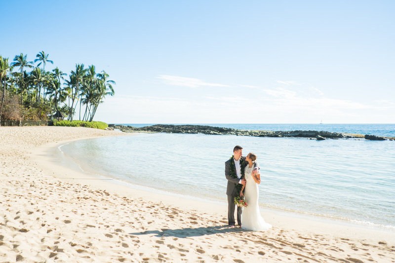 Oahu venue Paradise Cove beach front