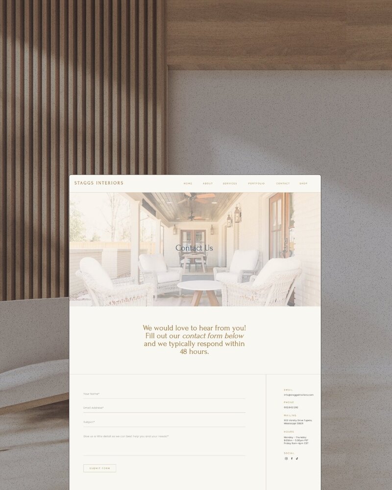 staggs-contact-screenshot