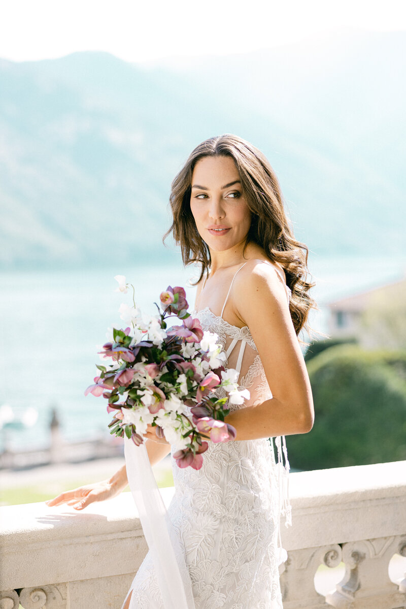 Lake Como, Italy Wedding at Villa Sola Cabiati fine art wedding photography by Chelsey Black Photography