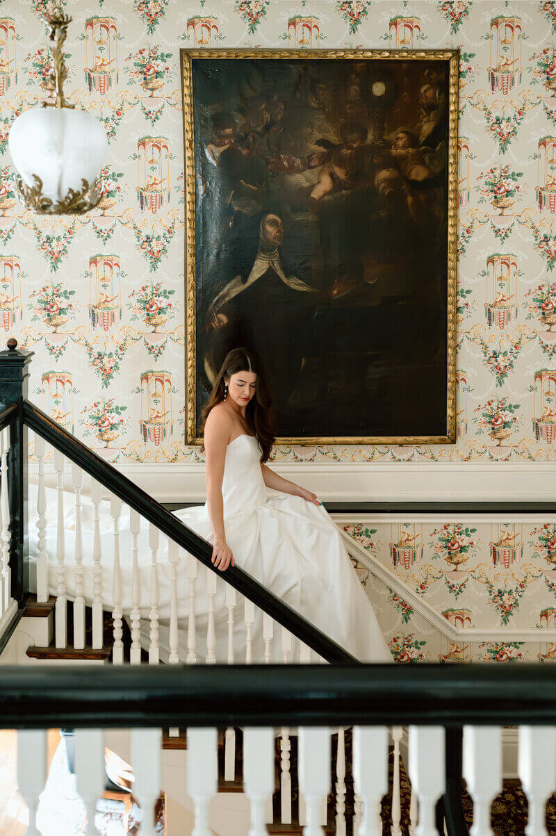 Elopement bride portraits in Italy taken by nashville photographer