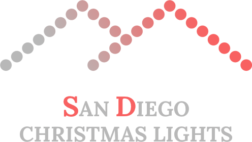 San Diego Christmas Lights Logo Mobile
