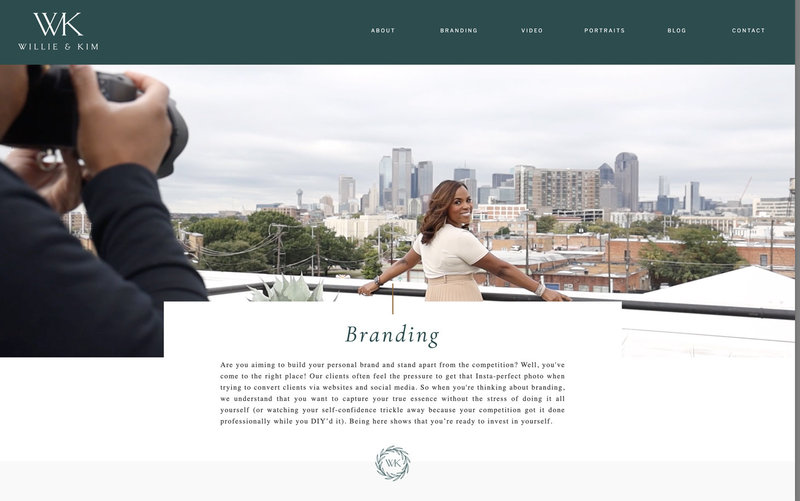 Handcrafting Heartfelt Brand & Website Designs for Female Creatives |  Showit | Showit Templates | by Viva la Violet | Willie & Kim