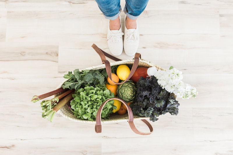 The photo shows a client taking a picture of a healthy meal , an easy way to quickly keep the coach current with personal habits  and  accountability.