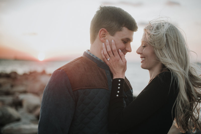 Sunset Engagement Portraits