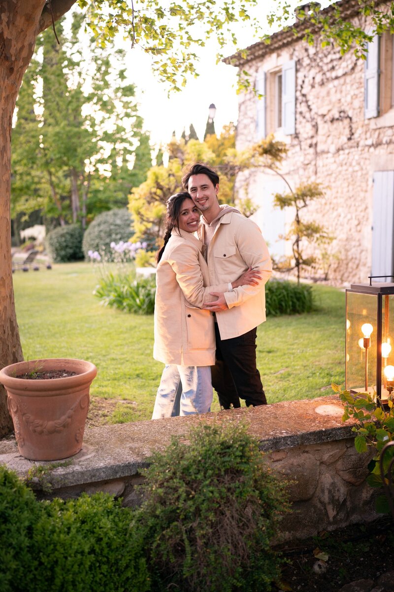 Bastide de Marie Provence Engagement Couple Photo shoot