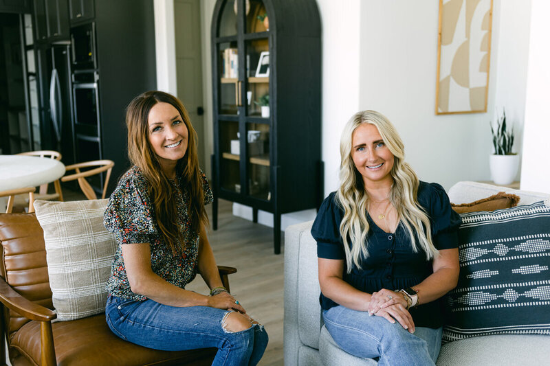 Muriel and Kendra, owners of Shop 1425 providing custom furniture orders and interior design services in Utah.
