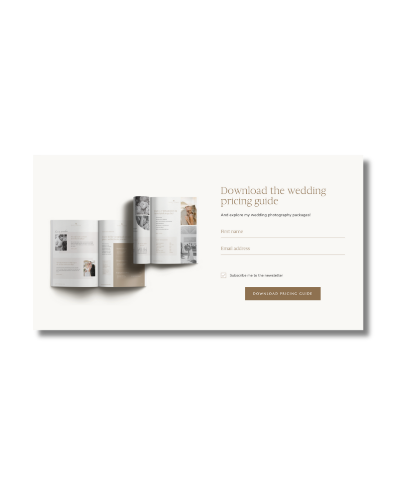 Ivory Vines Flodesk signup forms 2
