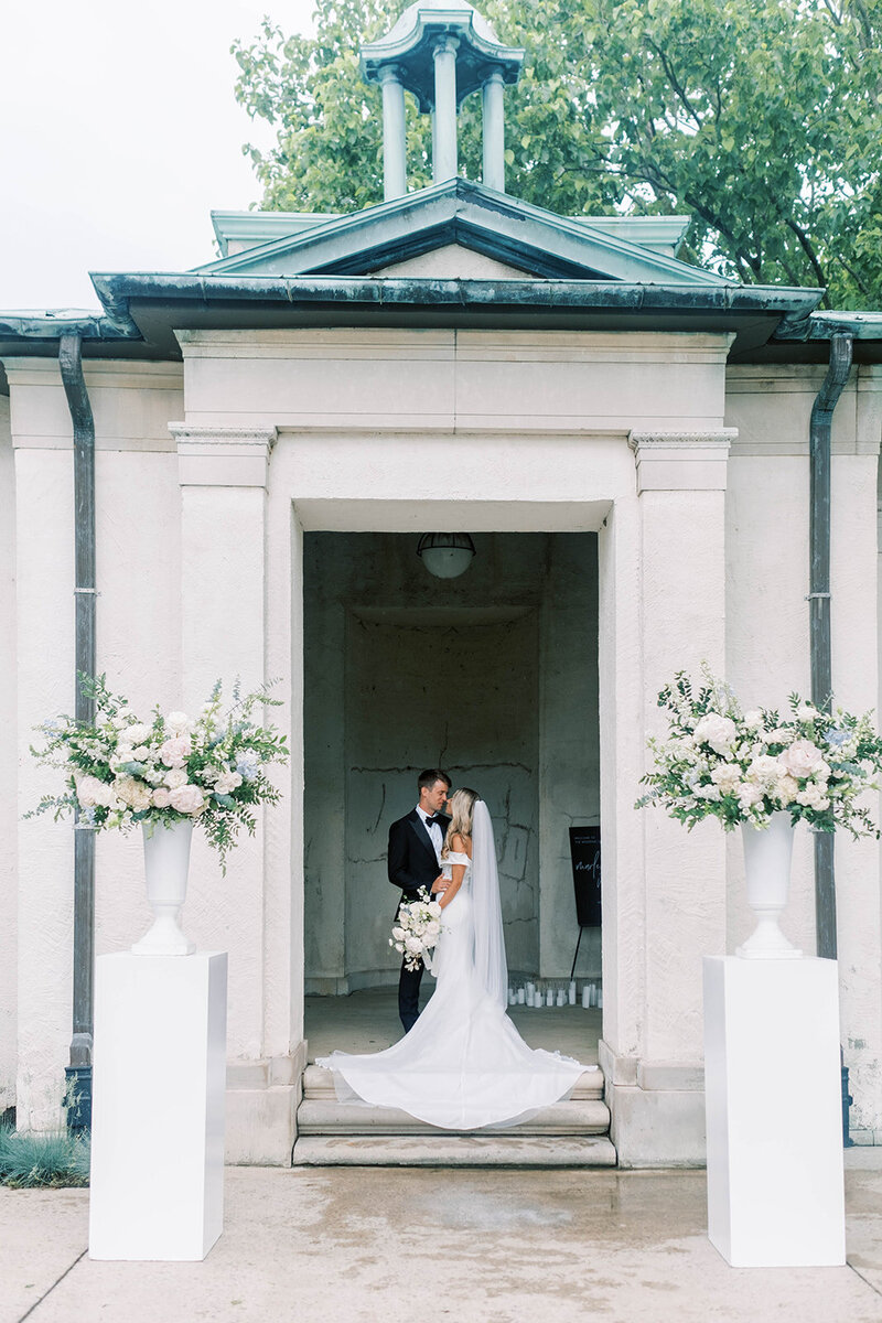 Classic and romantic spring wedding at a museum designed after a 17th century Swedish Manor House with Ariel Fera Events wedding planner and designer | American Swedish Historical Museum Wedding | Philadelphia PA | Denise Marie Photography | Editorial Wedding Photographer based in Philadelphia PA