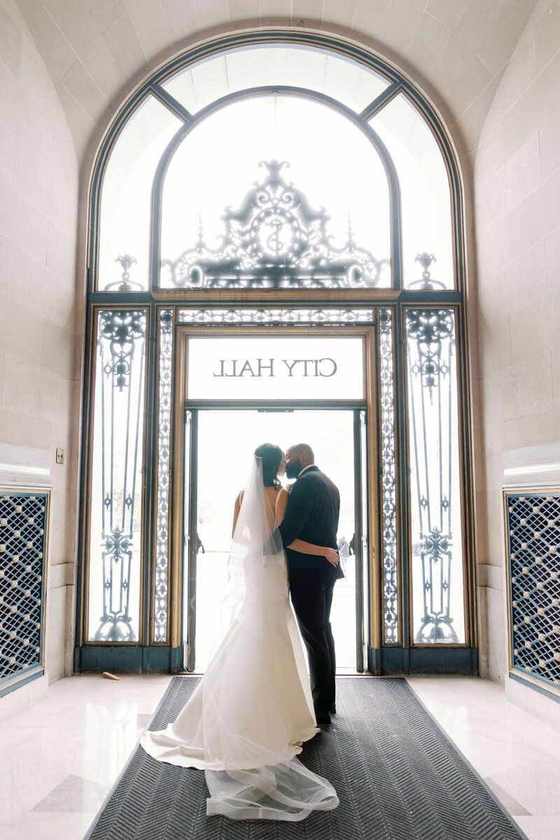 Best Photographer for Elopement at San Francisco City Hall (SFCH)