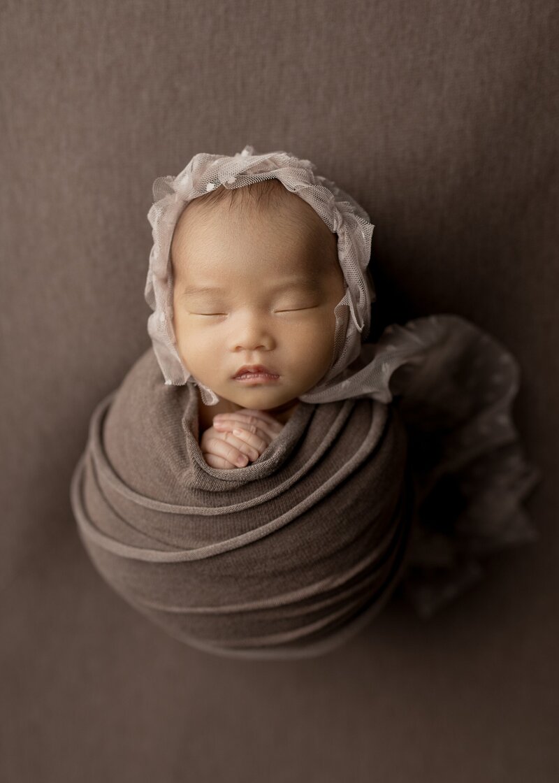 Newborn Baby in Blanket Milwaukee