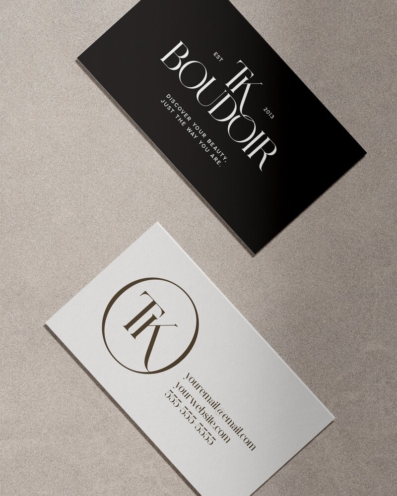 Boho badass brand and Showit website for salon business.