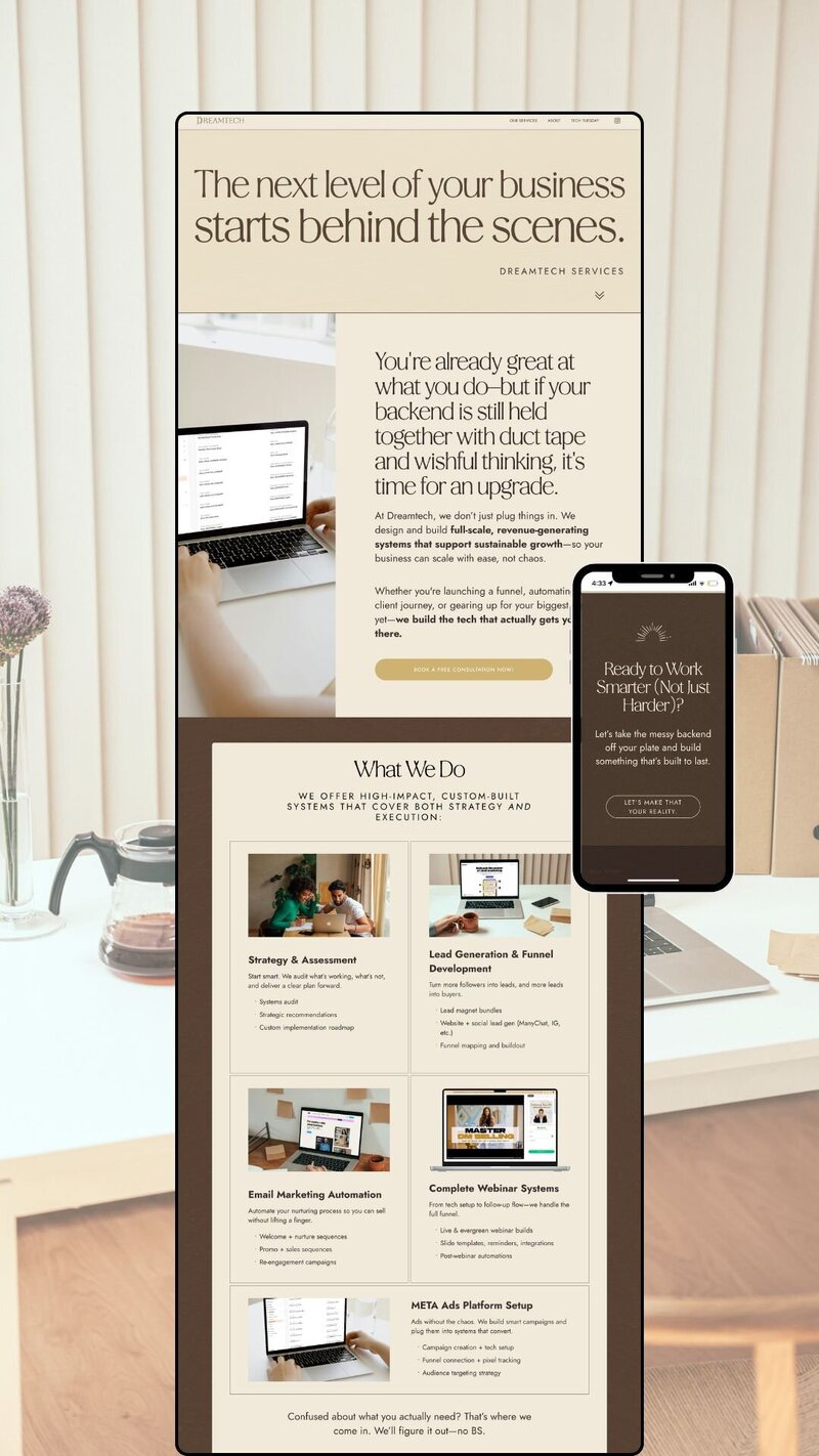Branding & Website in a Week for a Tech Business