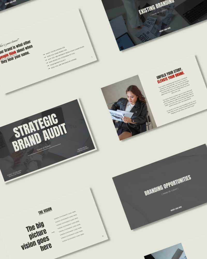 Brand audit service for creative entrepreneurs