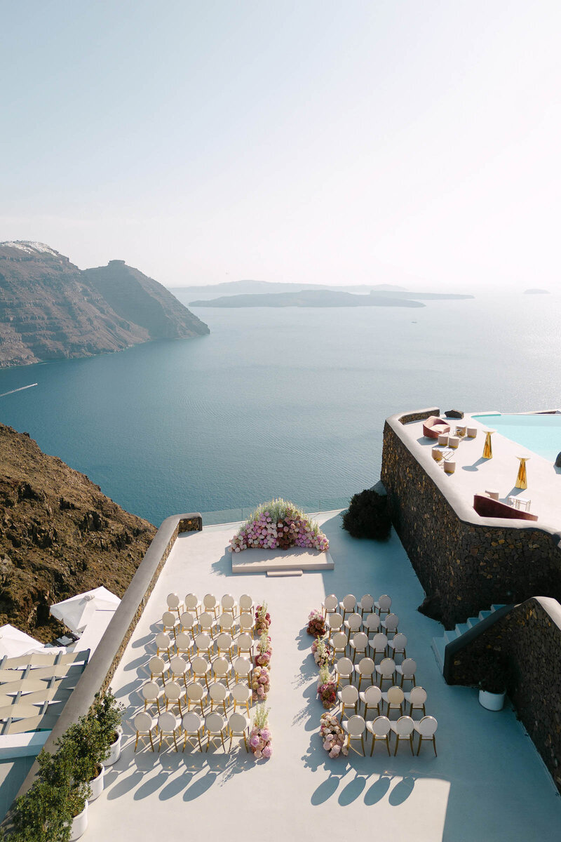 wedding in santorini greece aenaon hotel 6