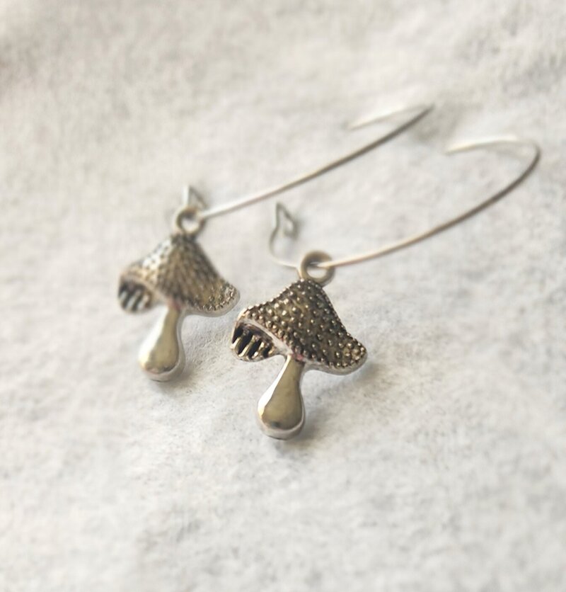 Sterling silver earrings from Blue Mountain Jewelry