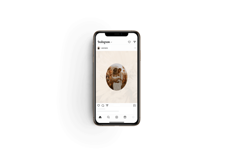 Boho Instagram templates voor fotografen