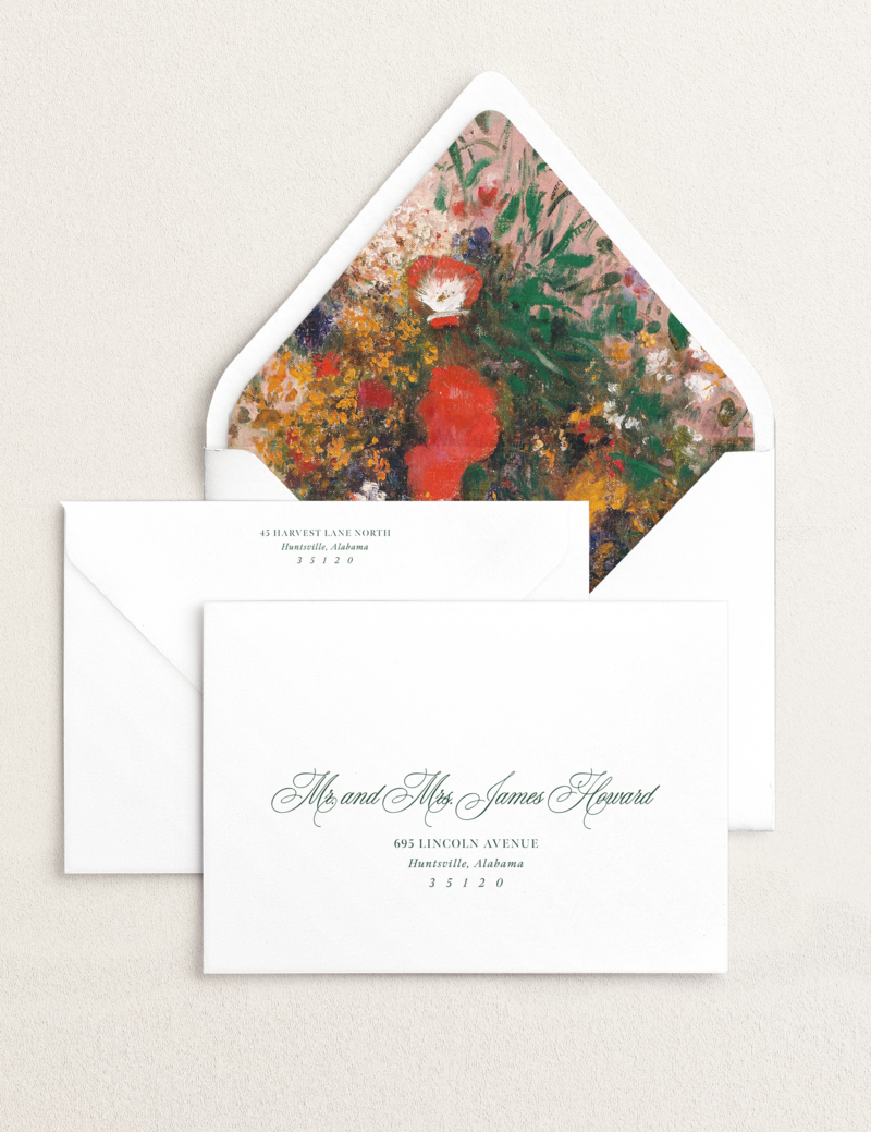 Envelope and Liner