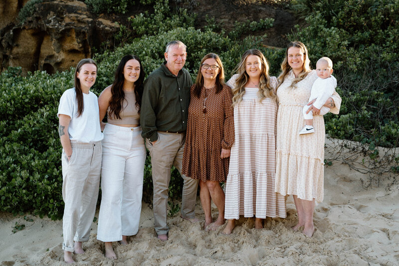 The Crook Family - Redhead Beach - Sweet Valencia Photography-3