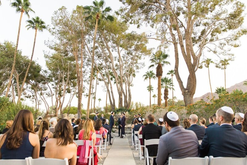 Andrew and Michael's wedding at the Frederick Loewe Estate photographed by Palm Springs photographer Ashley LaPrade.