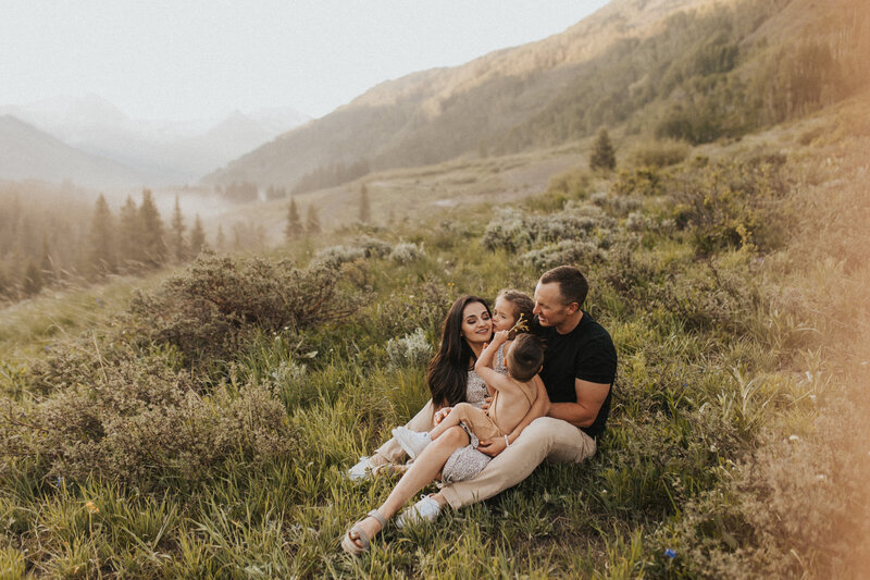 Indiana & colorado wedding elopement photographer & videographer Couples maternity Mountains engagement destination