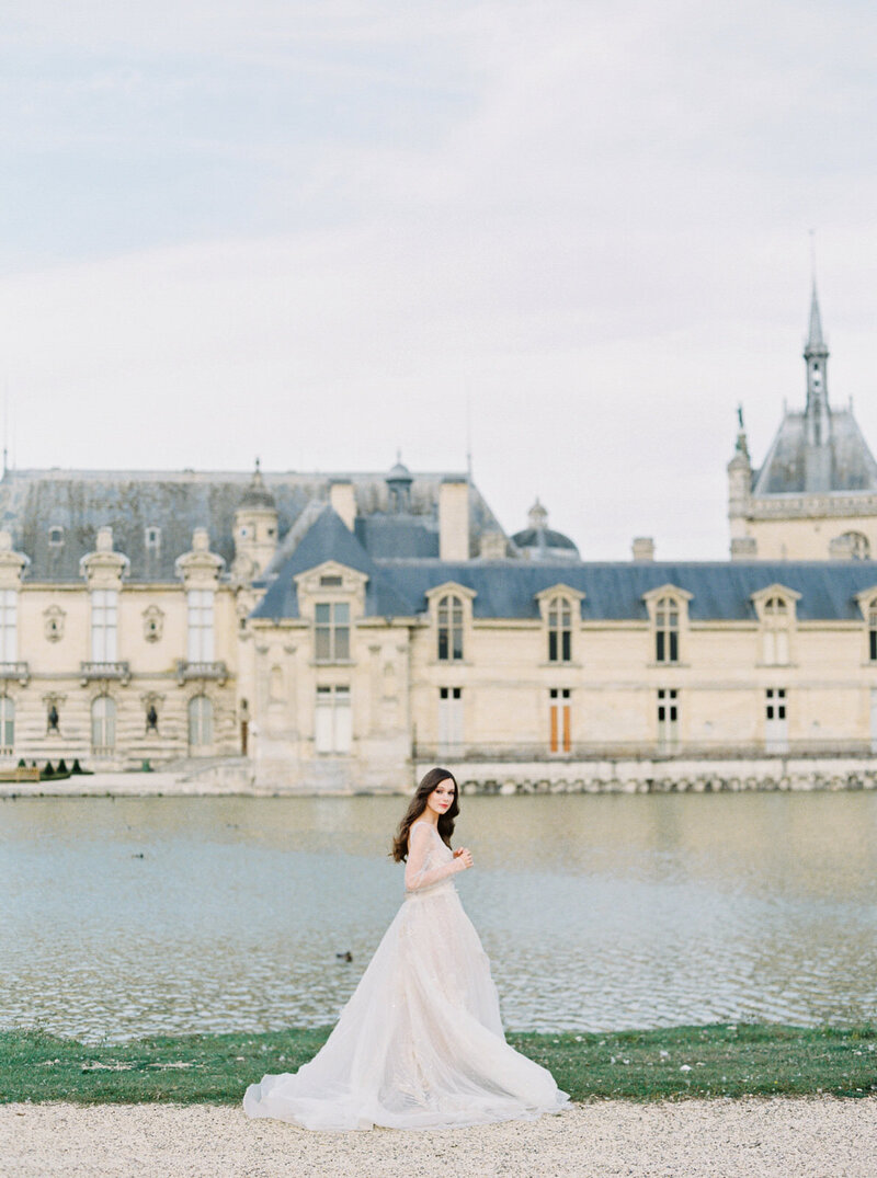 Chantilly domain_ Romantic Wedding _in _a french castle_272