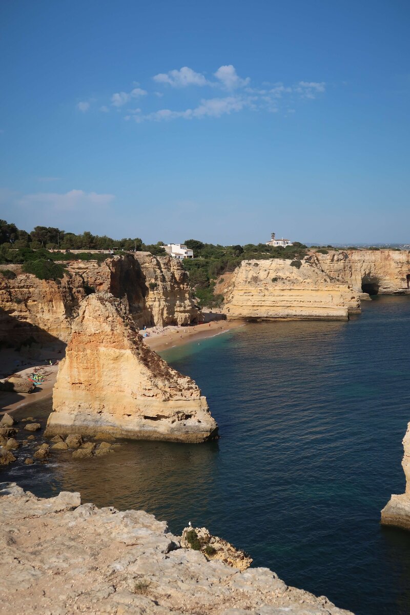 Carvoeiro beach algarve