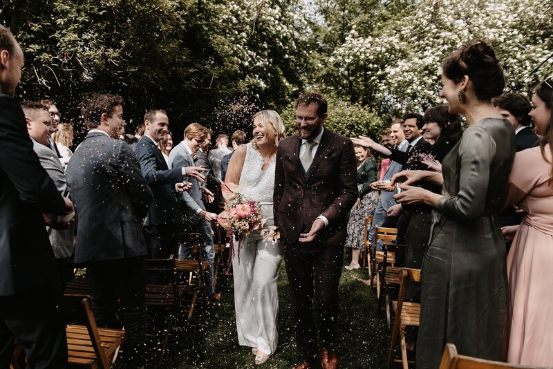 FOR LOVE WE LIVE - Trouwfotograaf Rotterdam-Buiten bruiloft trouwen
