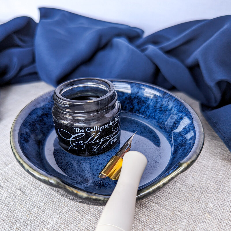 Ceramic Ink & Pen Rest The Calligraphy Shop