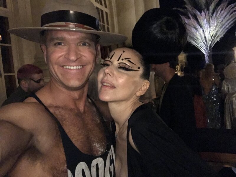 Brent Ray Fraser Susanne Barstch at Francois Nars Portrait 50th Birthday Party Malibu 2019