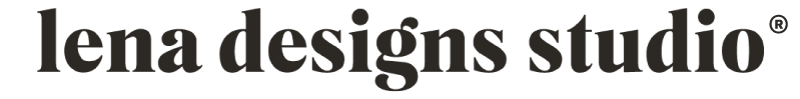 Logo for Lena Designs Studio