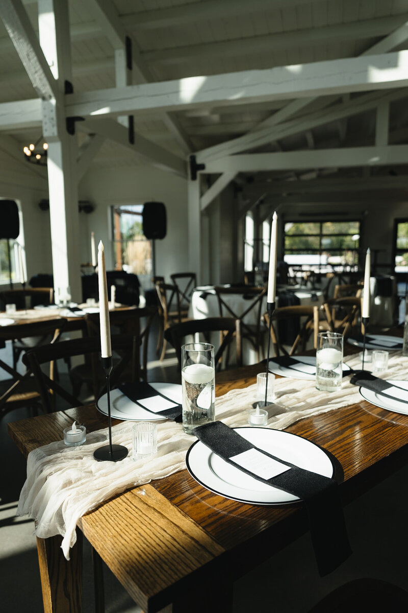 Indiana_Michigan_Wedding Planner_Zionsville_The Sixpence_Estate_Barn_Wedding Decor_Reception_The Table Setting