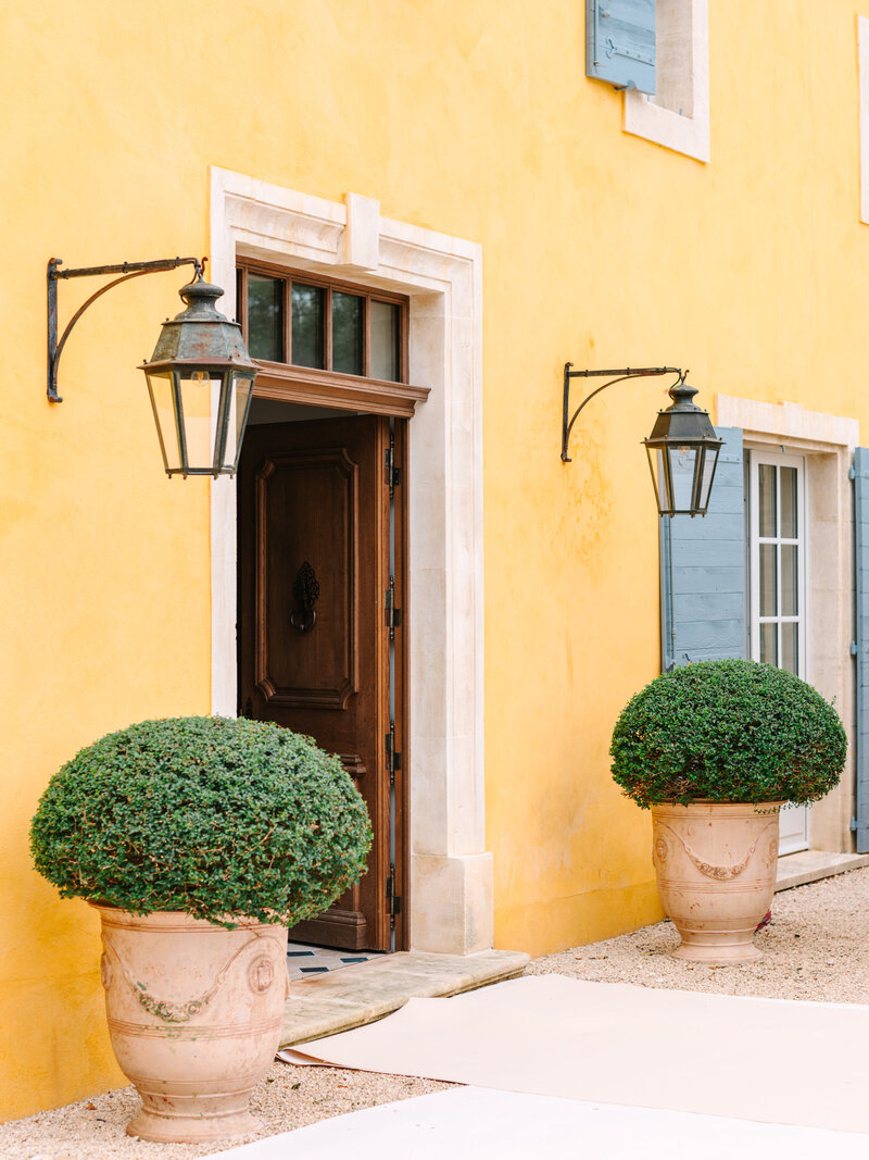 Le Domaine du Fortin, Entrance, details